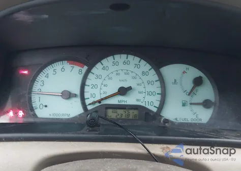 2004 Toyota Corolla Le from USA, damaged, VIN 2T1BR32E34C266813